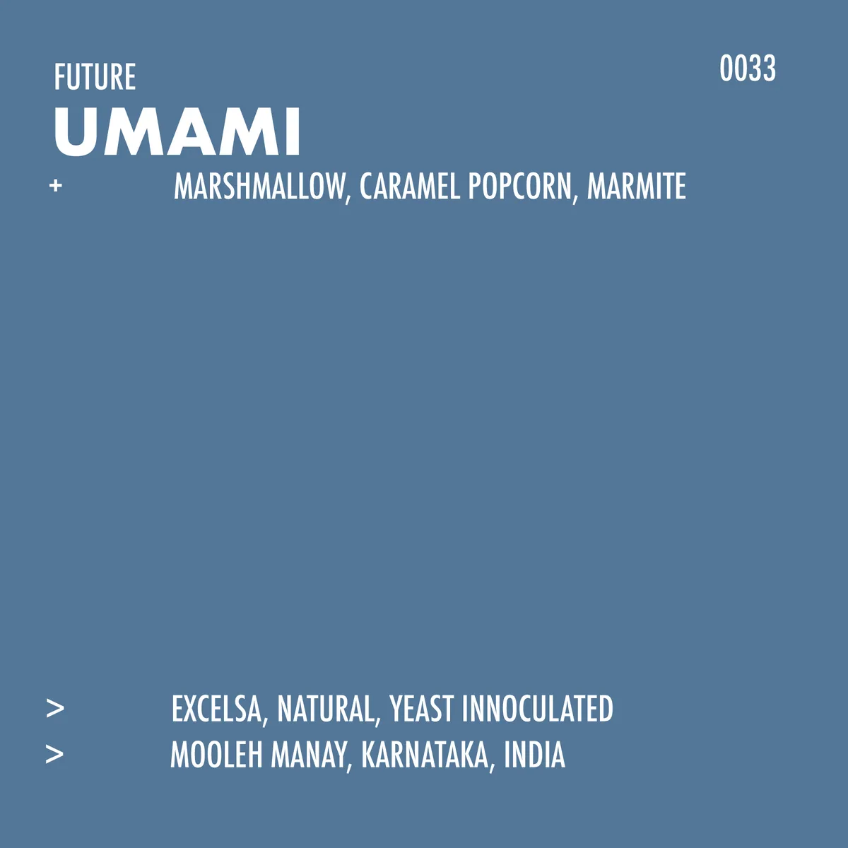 umami, india coffee from formative