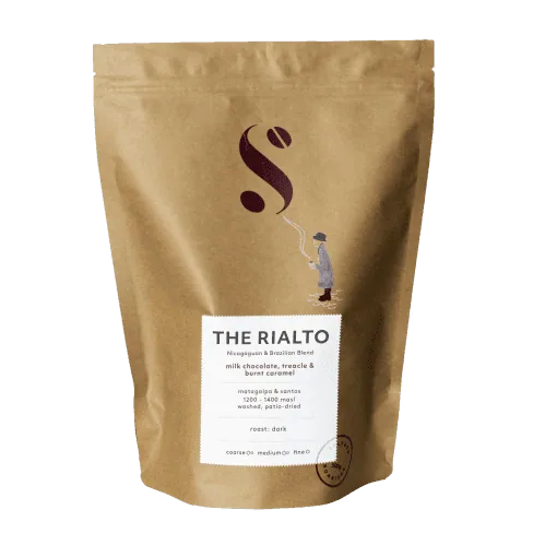 the rialto blend, nicaragua coffee from salford roasters
