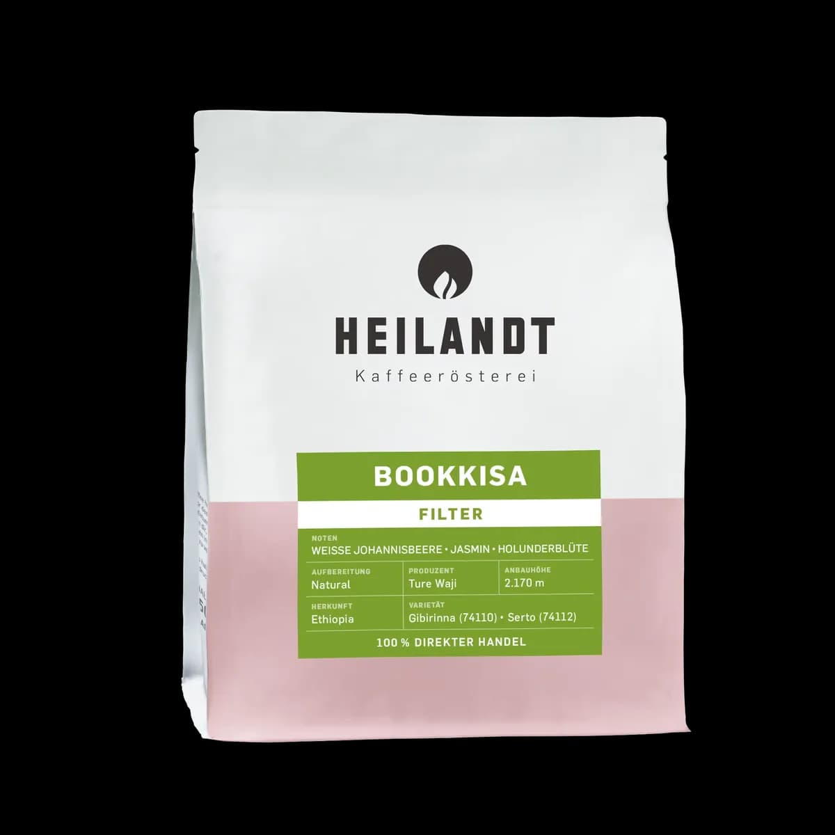 bookkisa filter, ethiopia coffee from heilandt | café belgisches viertel