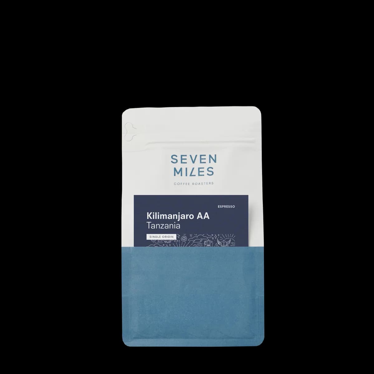 tanzanian kilimanjaro aa, tanzania coffee from seven miles coffee roasters