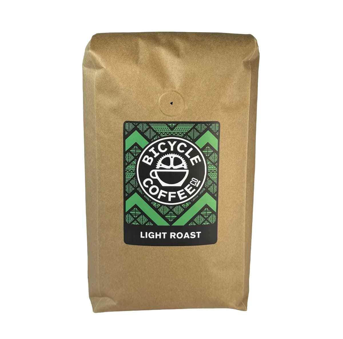 2.5 lb light roast coffee valve bag, ethiopia coffee from bicycle coffee
