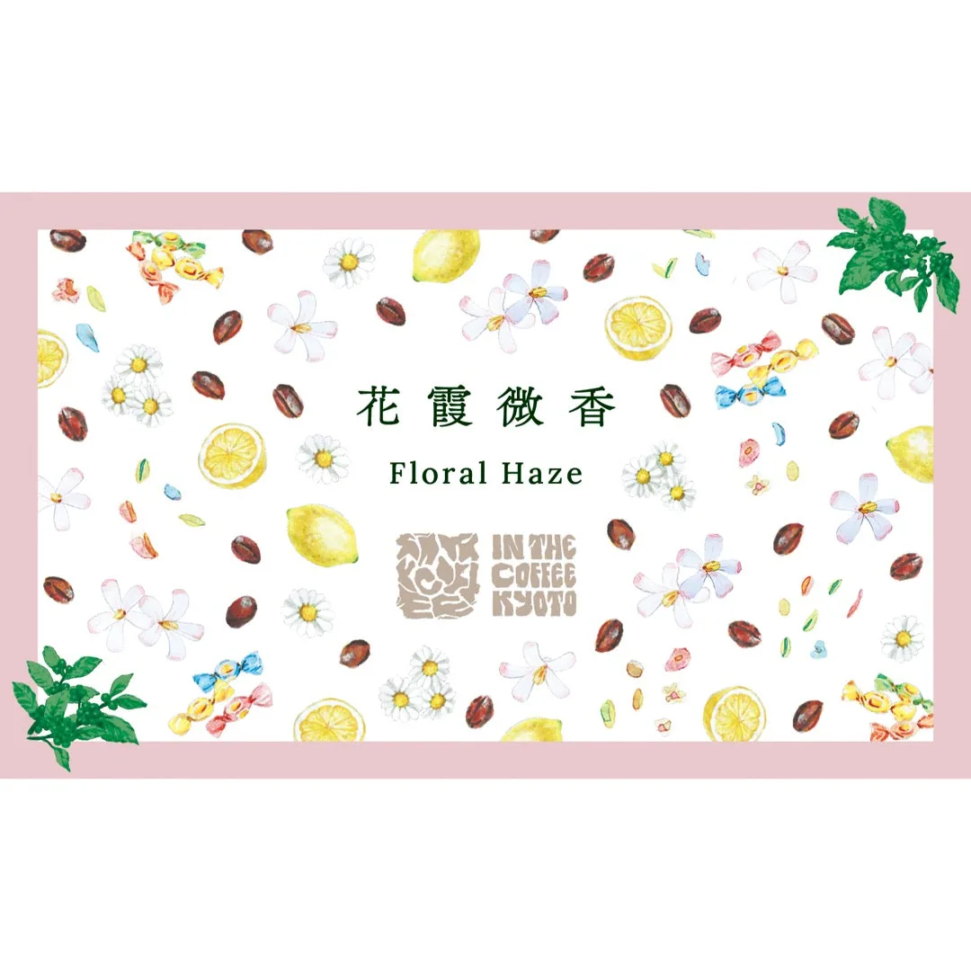 【in the coffee kyoto】花霞微香 / floral haze, ethiopia + colombia coffee from lilo coffee roasters