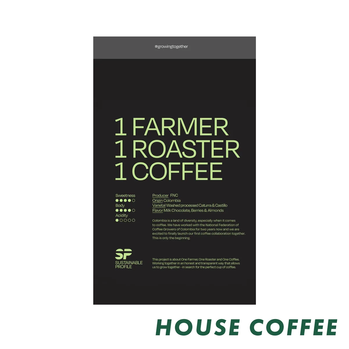 sustainable profile coffee - colombia, colombia coffee from april coffee roasters