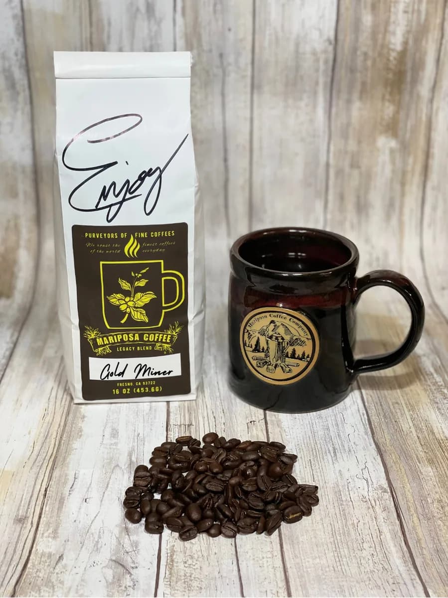 gold miner, kenya coffee from mariposa coffee company