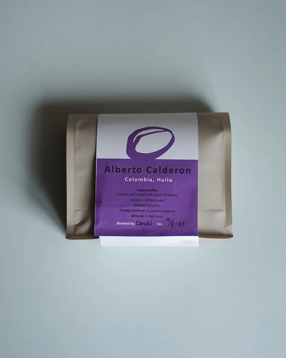 colombia - alberto calderon, colombia coffee from da matteo