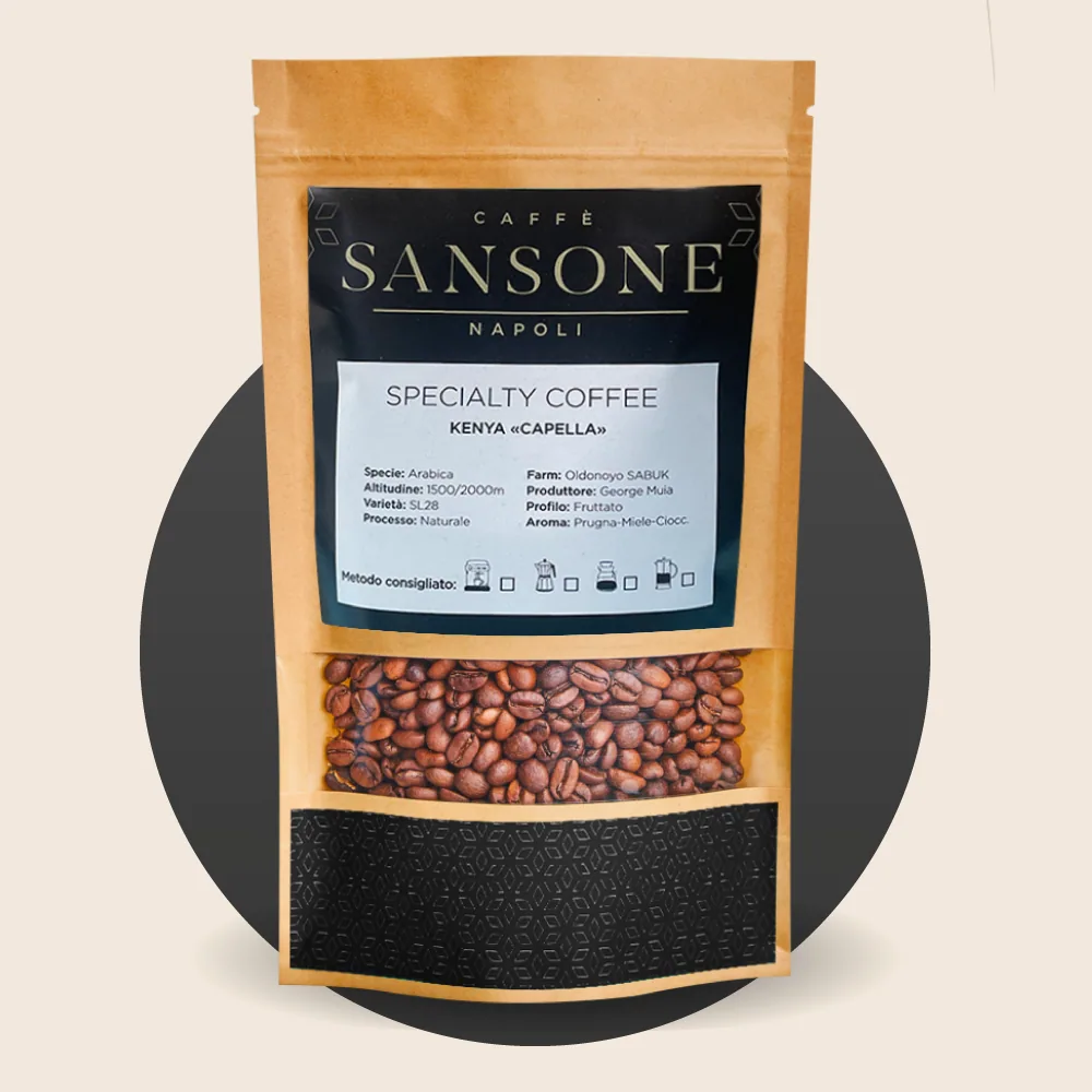 kenya, capella, kenya coffee from sansone coffee artisan microroastery & specialty coffee