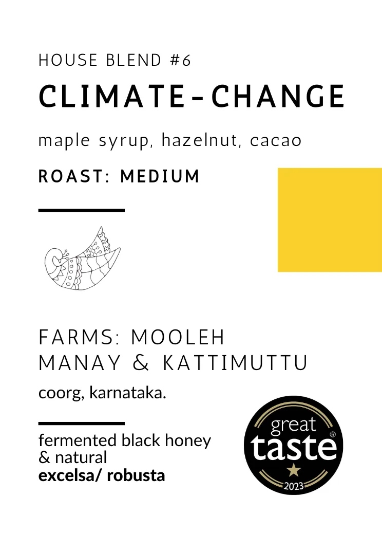climate-change blend, india coffee from filtr by coromandel coast