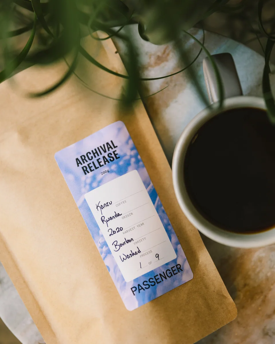 archival release #49 - kanzu - 2020, rwanda coffee from passenger / necessary coffee