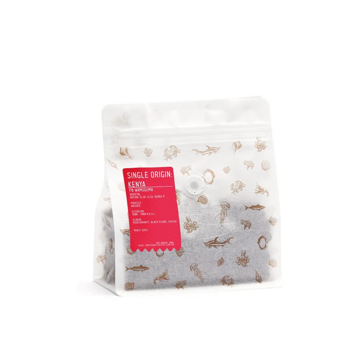 kenya peaberry wamuguma | kiambu (single origin filter), kenya coffee from manta ray coffee roasters