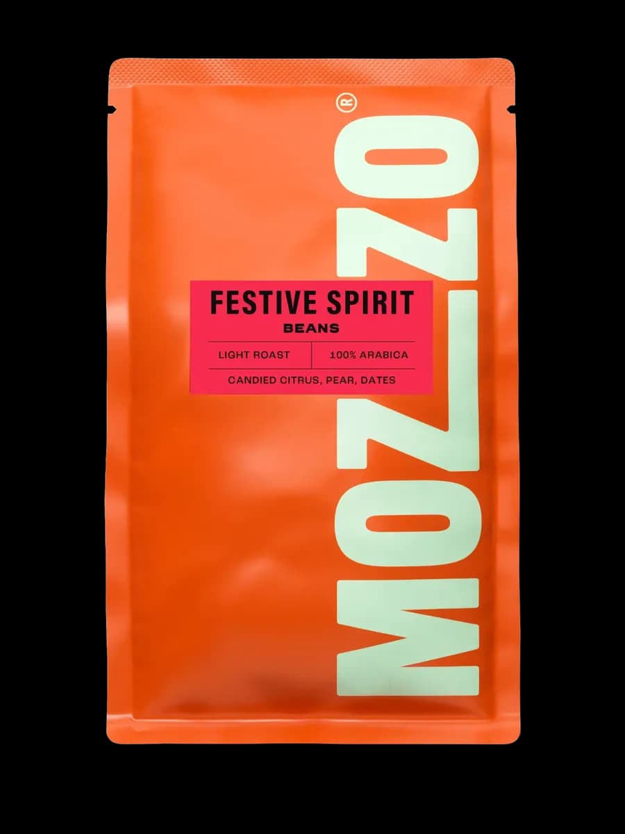 festive spirit, brazil coffee from mozzo coffee