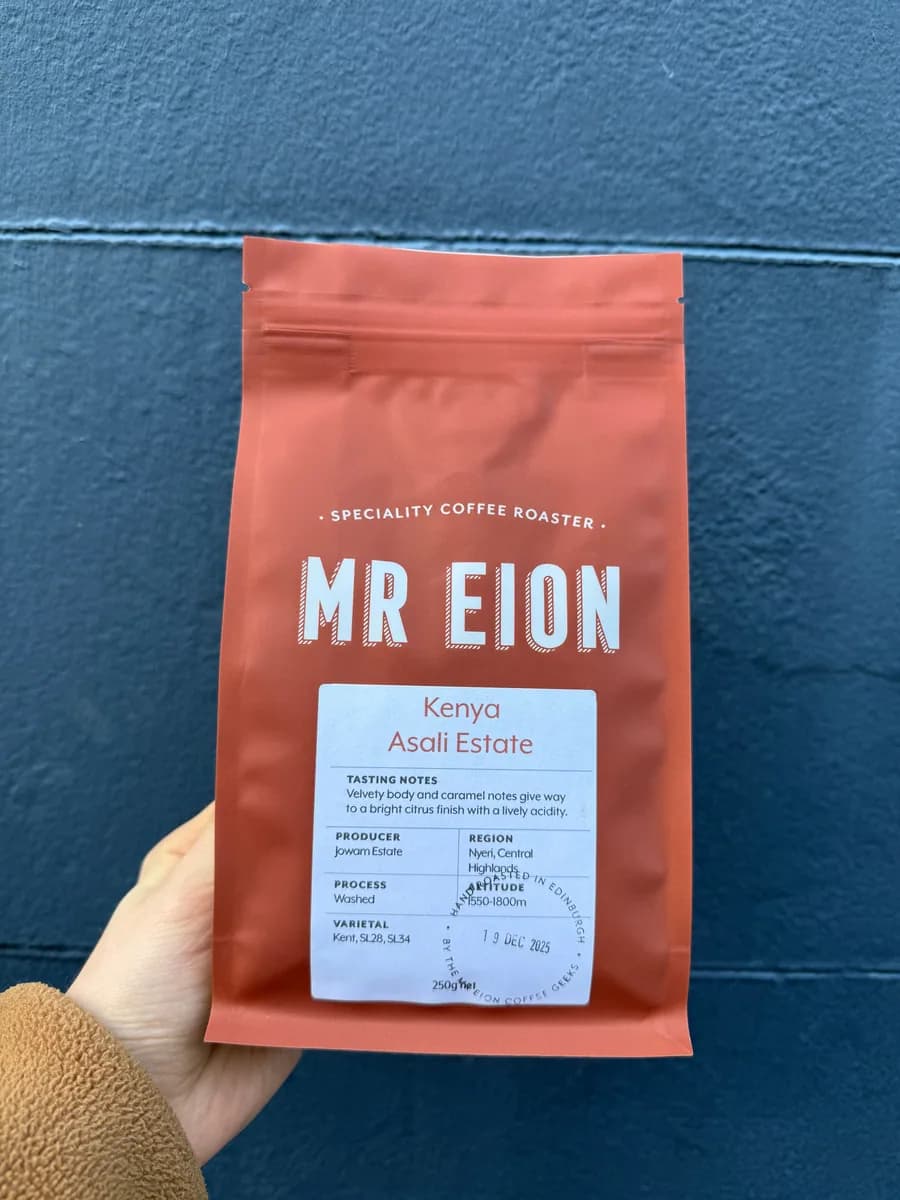 kenya asali estate, kenya coffee from mr eion coffee roaster
