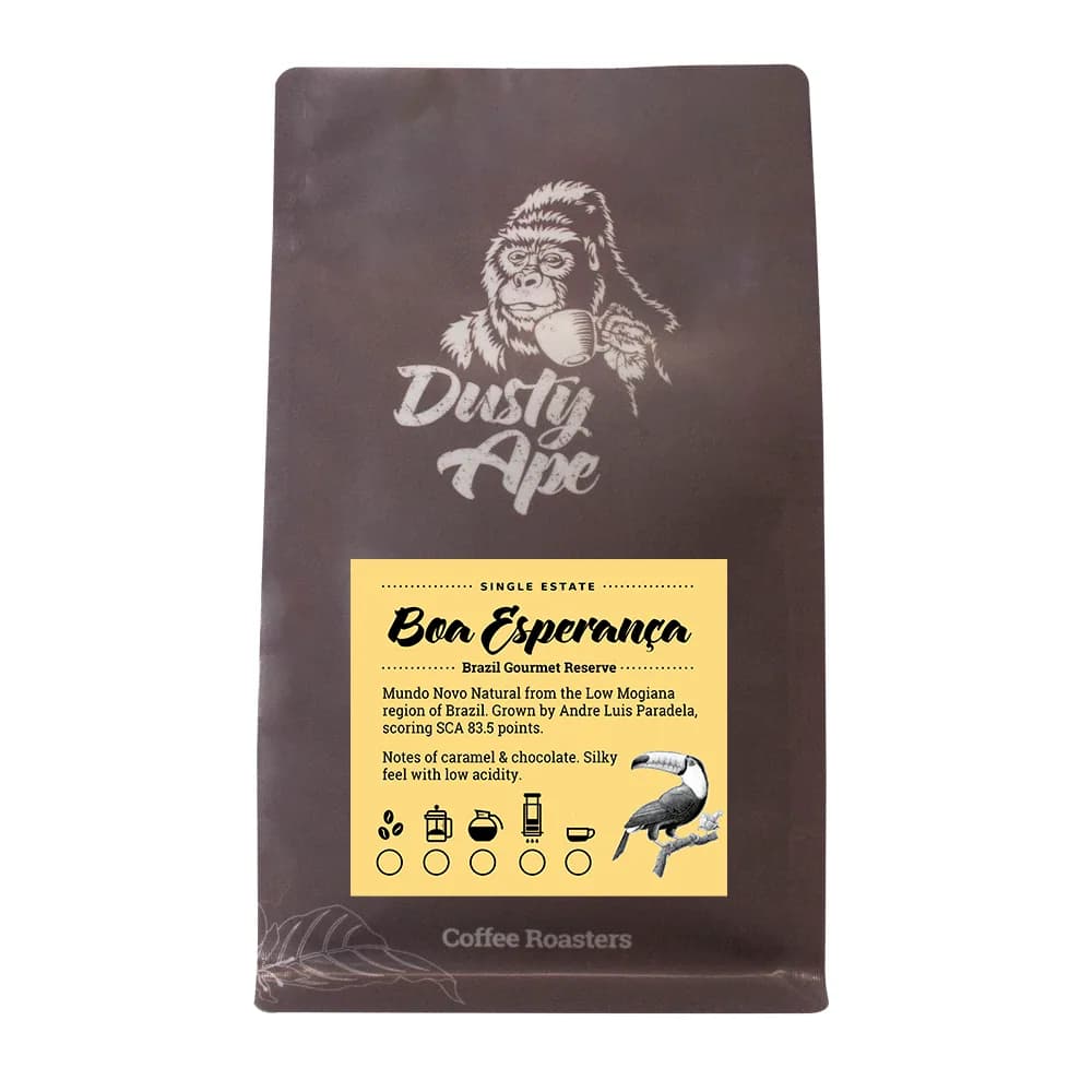brazil boa esperança, brazil coffee from dusty ape coffee roastery & coffee bar