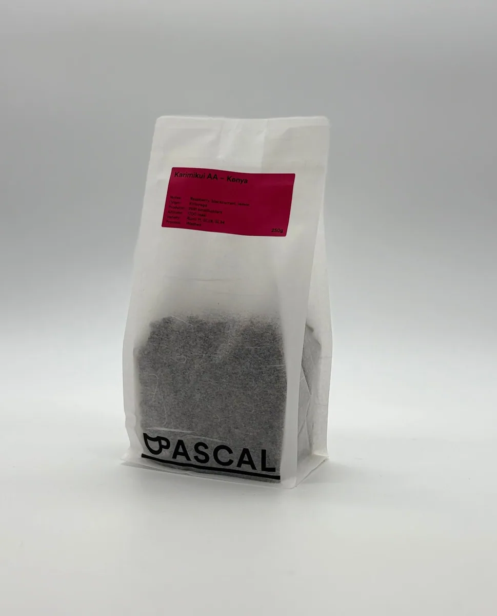 karimikui aa- kenya, kenya coffee from café pascal - torsplan