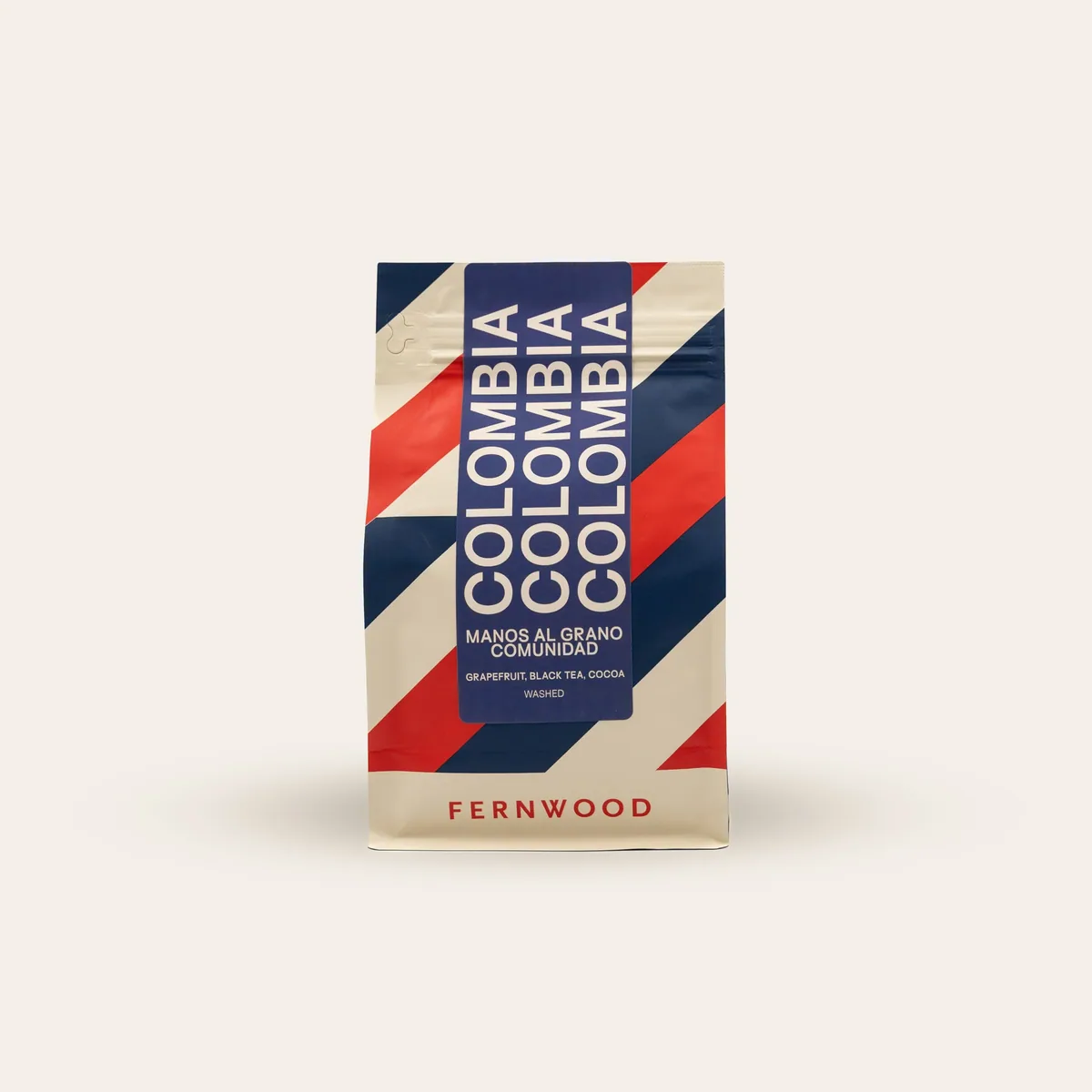 colombia manos al grano comunidad, colombia coffee from fernwood coffee company