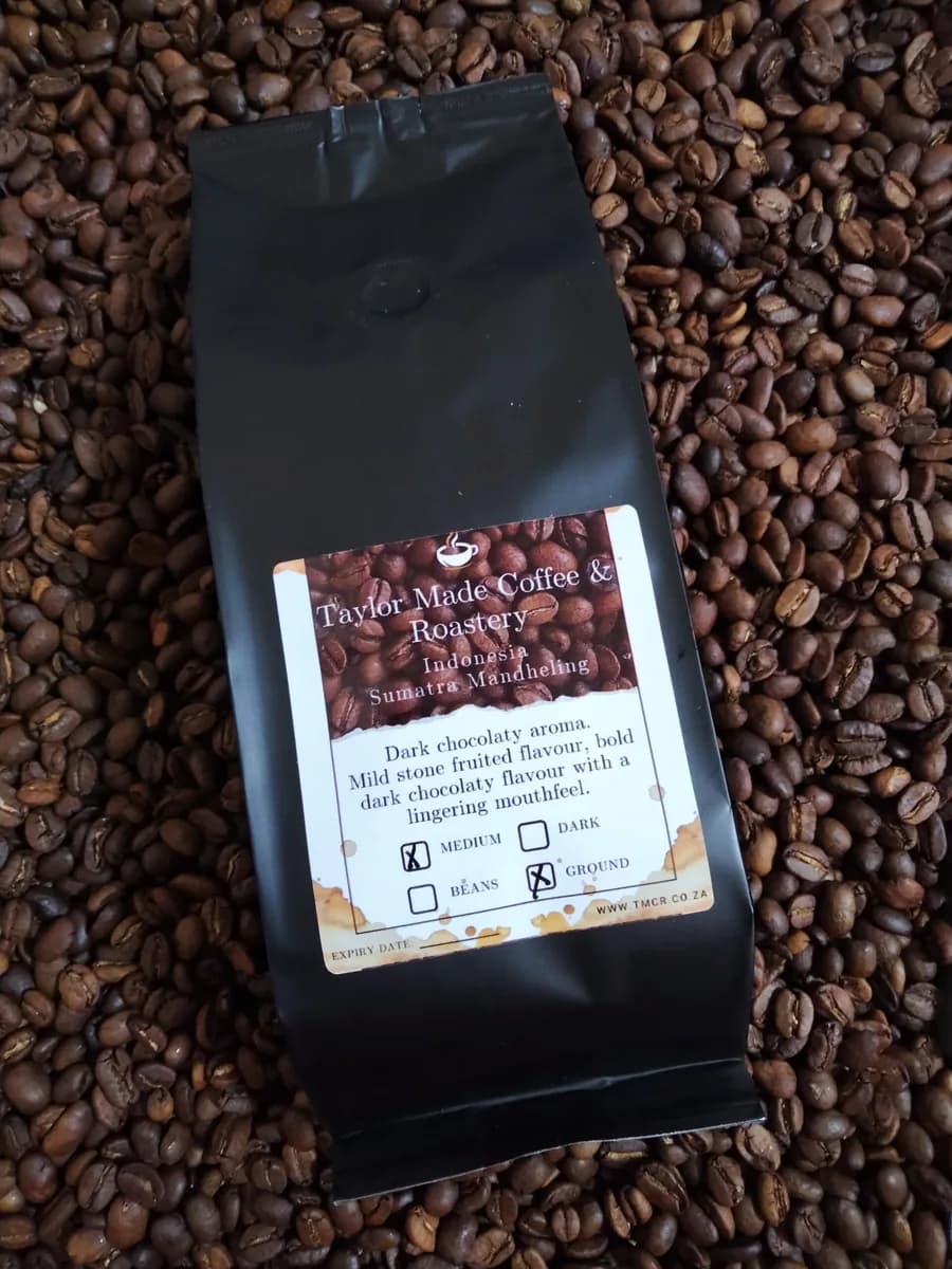 indonesia sumatra mandheling, indonesia + sumatra coffee from taylor made coffee & roastery
