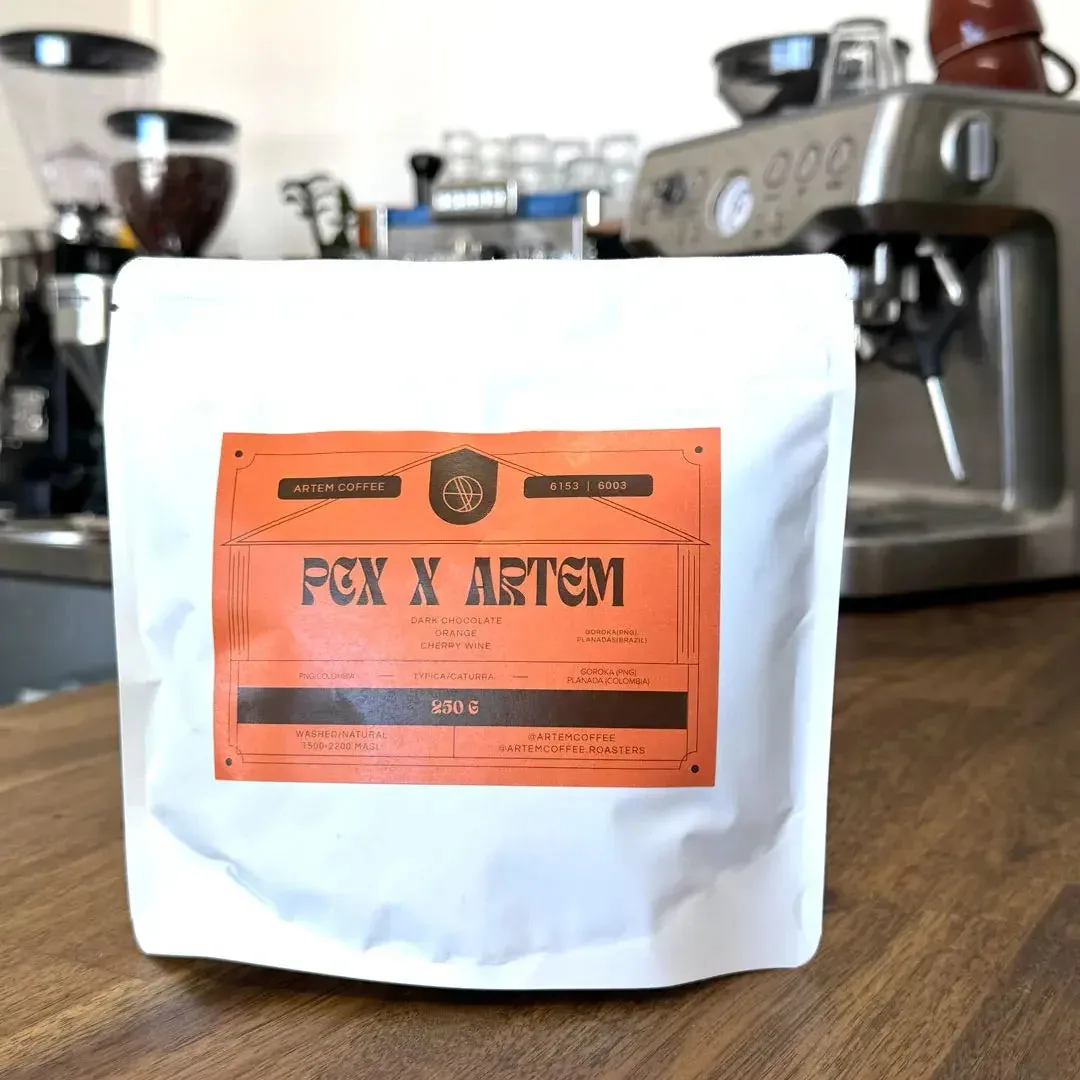 artem coffee - pcx exclusive blend, papua new guinea coffee from perth coffee exchange