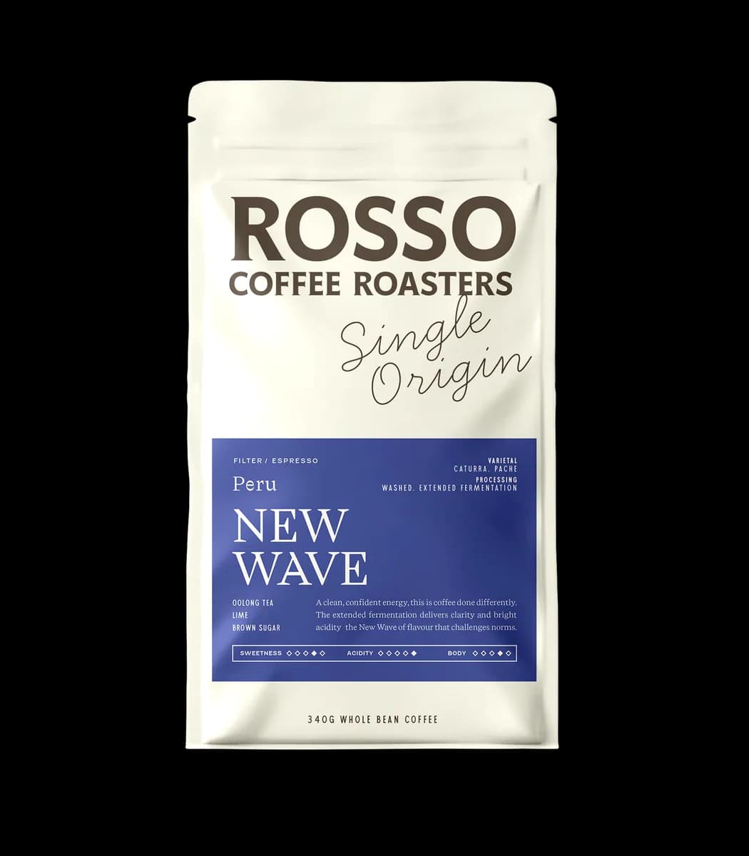 new wave / peru, peru coffee from rosso coffee roasters