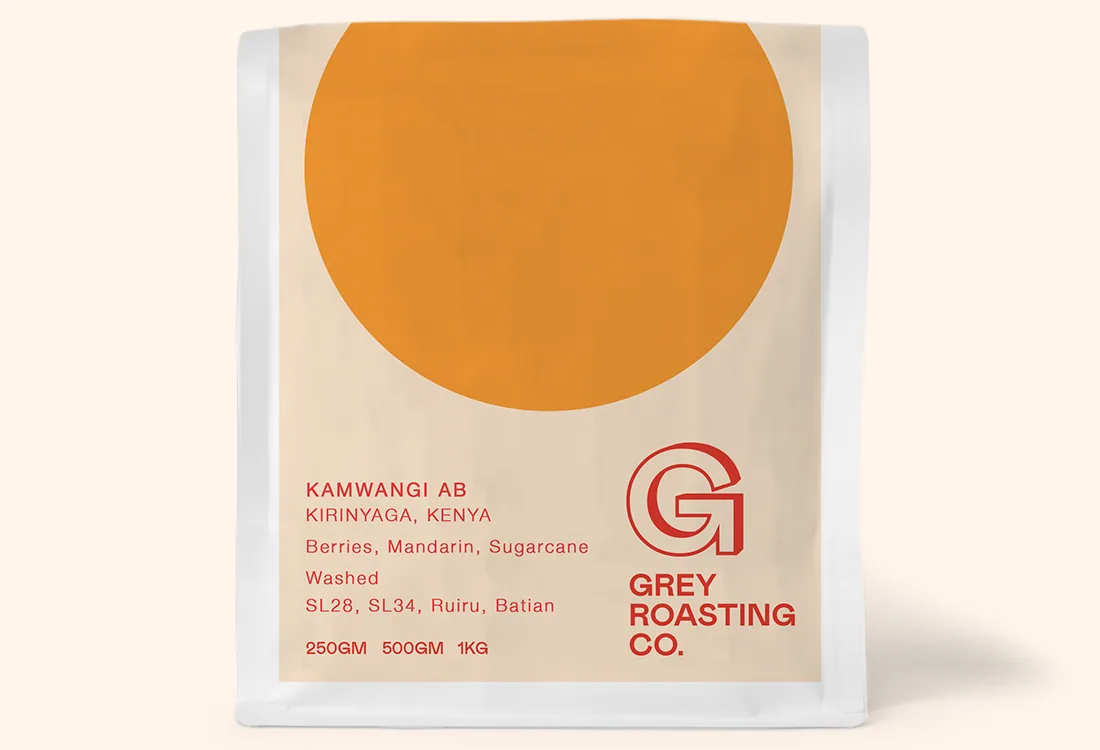kamwangi ab, kirinyaga, kenya - washed, kenya coffee from grey roasting co | the tasting room