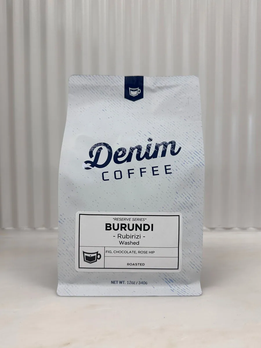 burundi rubirizi *reserve*, burundi coffee from denim coffee