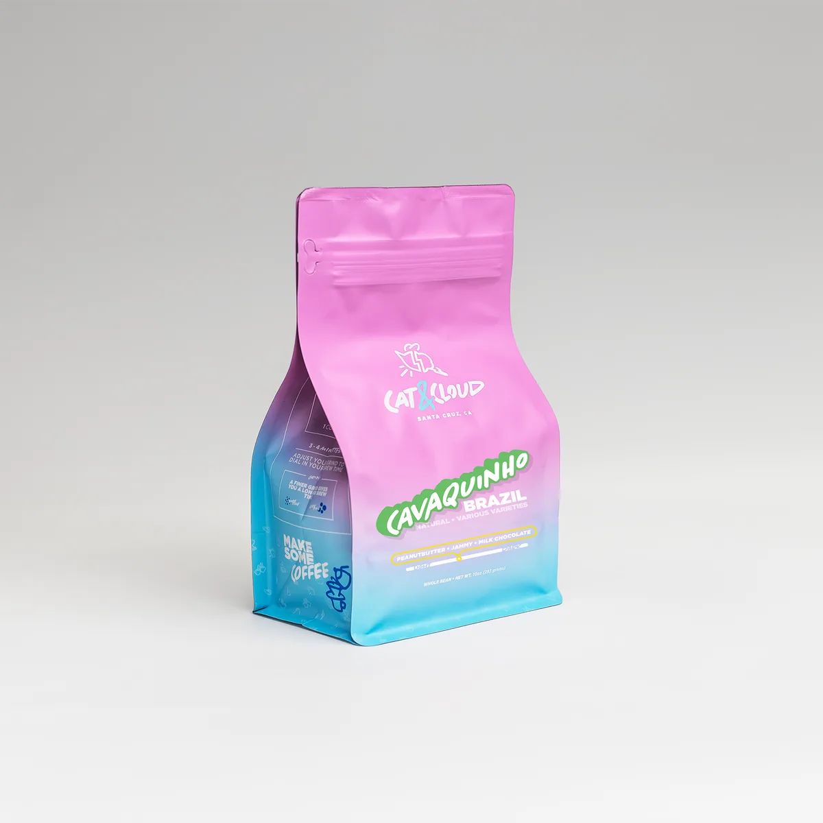 brazil cavaquinho natural, brazil coffee from cat & cloud coffee