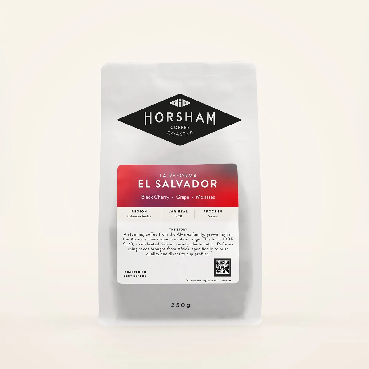 la reforma sl28, el salvador coffee from horsham coffee roaster