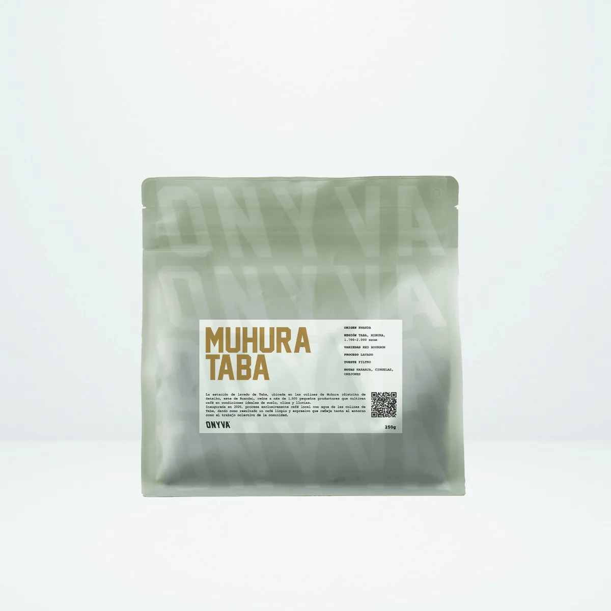 muhura taba - ruanda, rwanda coffee from onyva coffee les corts | cafe de especialidad | coffee roaster propio
