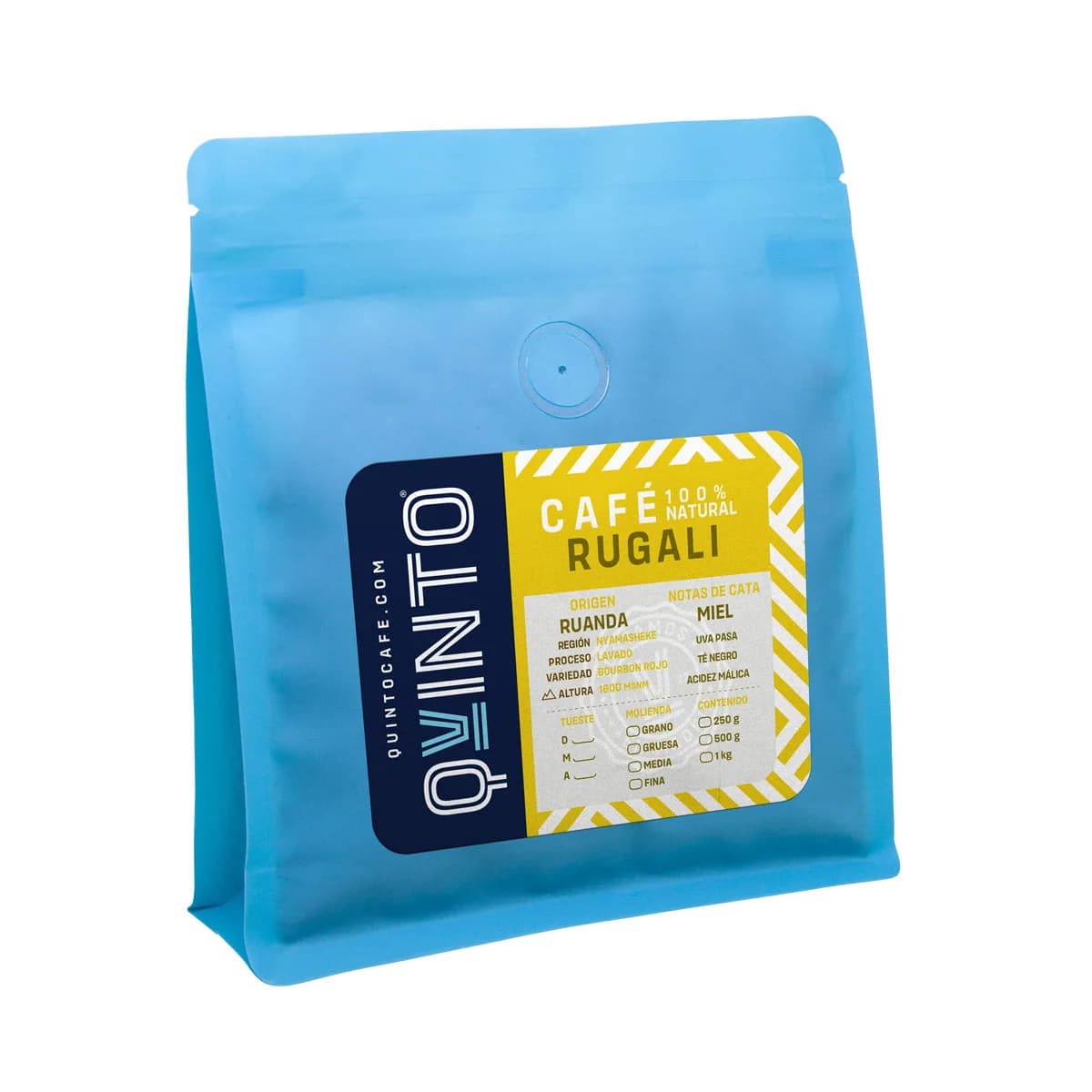 rugali ruanda | notas miel, rwanda coffee from quinto café