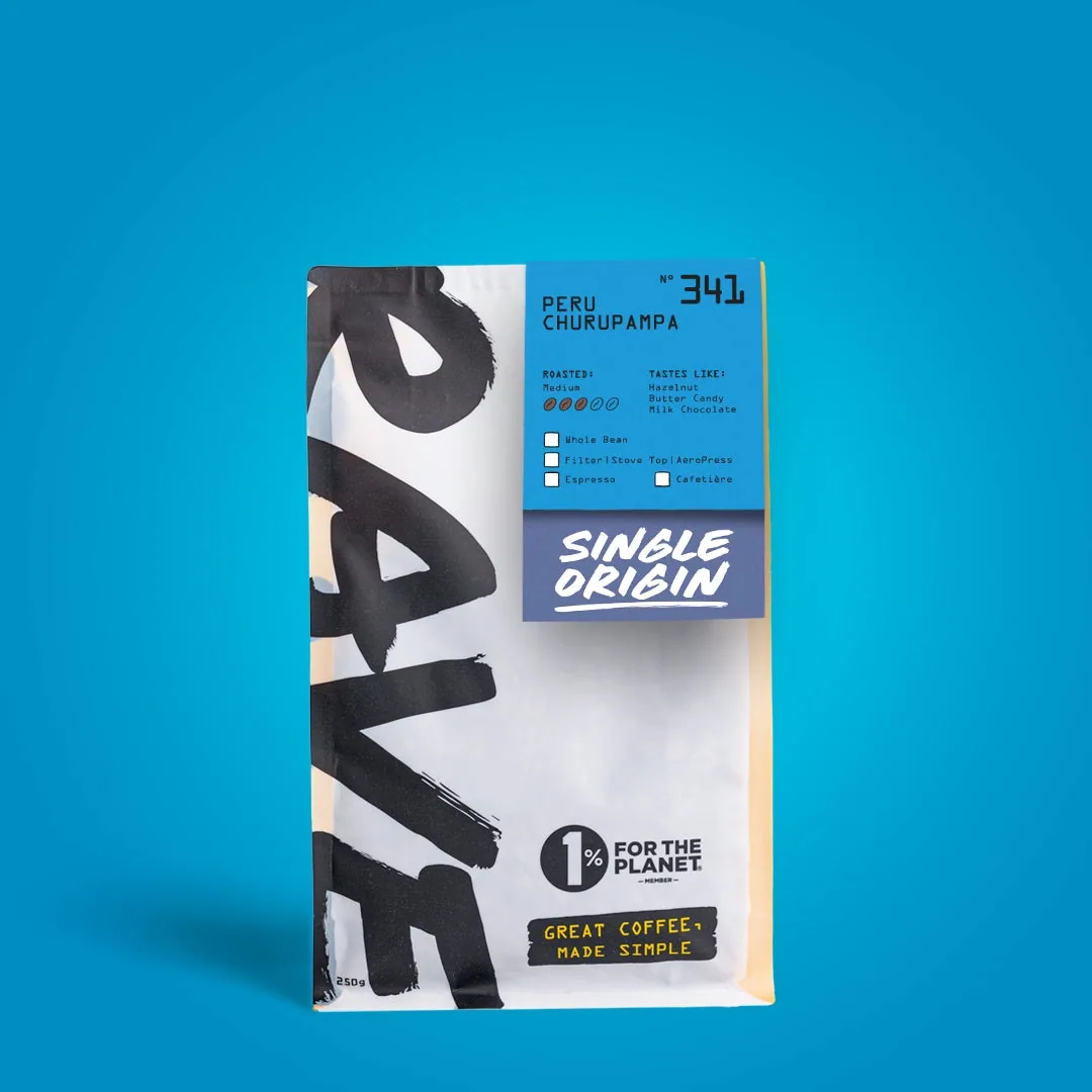 peru churupampa nº 341, peru coffee from rave coffee love lane