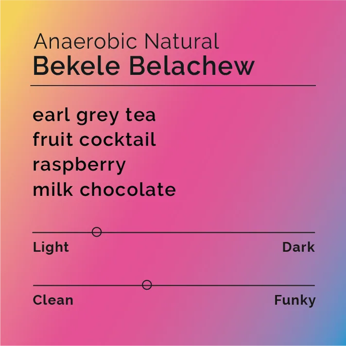 bekele belachew - anaerobic natural, ethiopia coffee from black & white coffee roasters