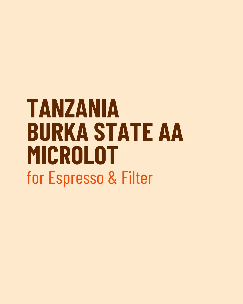 tanzania burka estate aa microlot, tanzania coffee from schibello coffee roasters