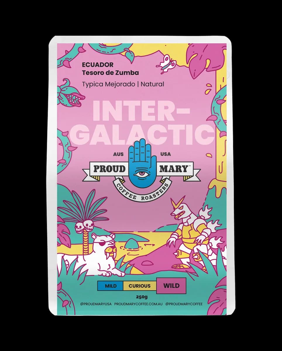ecuador | tesoro de zumba | typica mejorado | natural, ecuador coffee from proud mary coffee