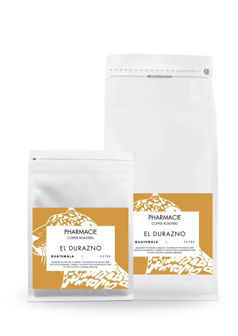 finca el durazno, guatemala - filter, guatemala coffee from pharmacie coffee roasters
