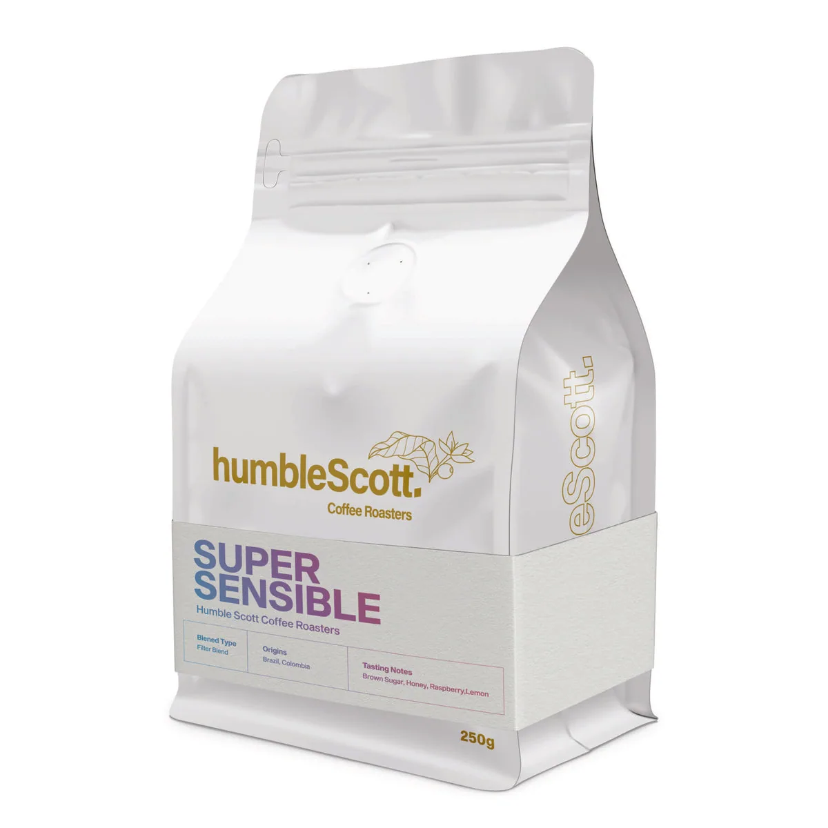 super sensible, colombia + brazil + papua new guinea coffee from humble scott coffee roasters