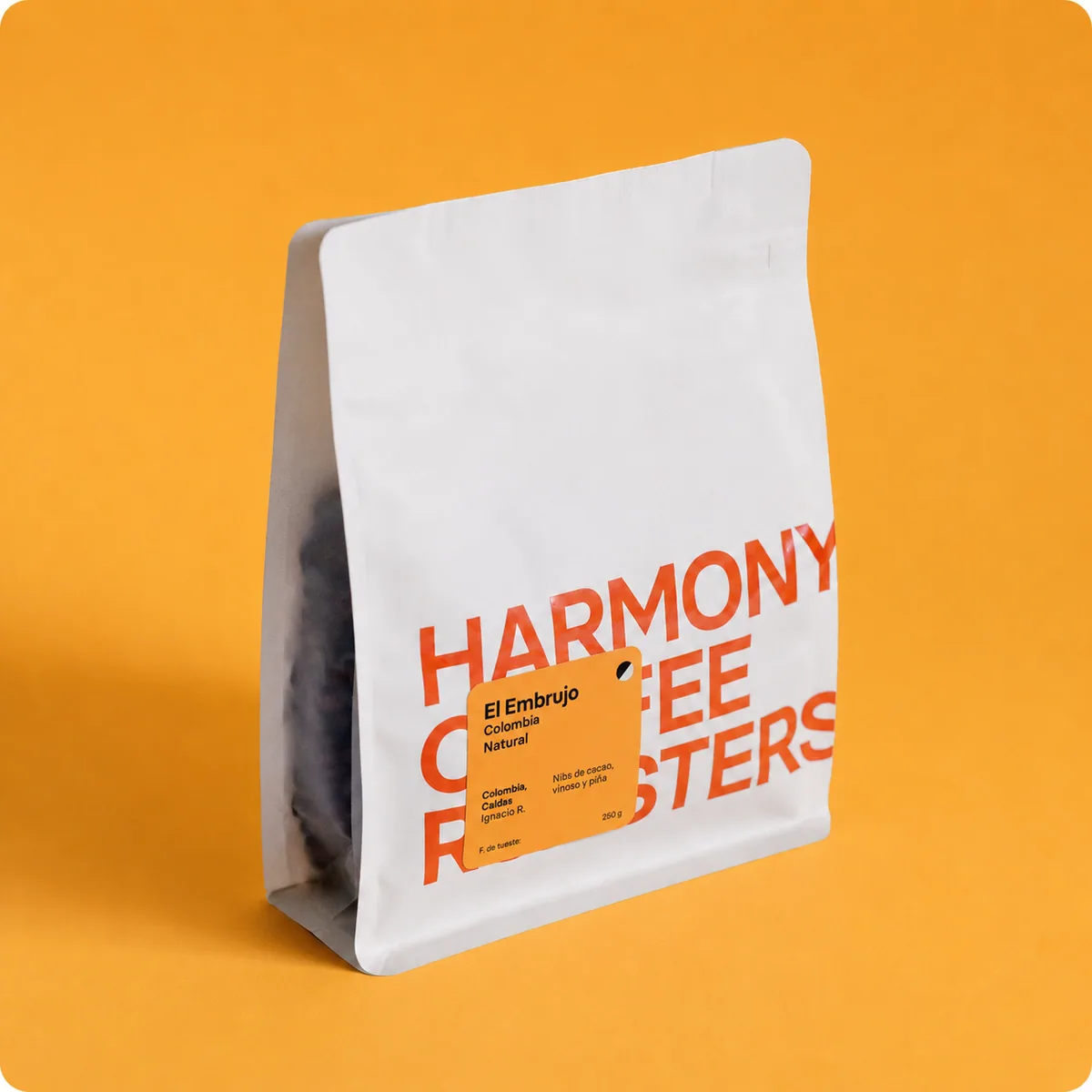 el embrujo, colombia, colombia coffee from harmony roasters