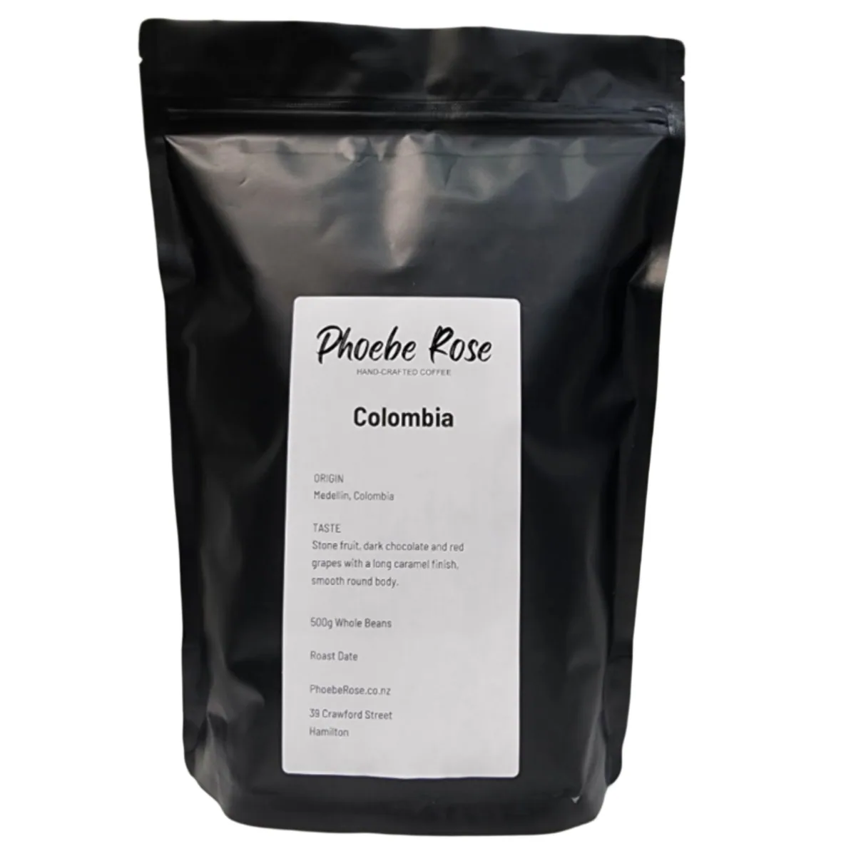 colombia single origin, colombia coffee from phoebe rose coffee roaster