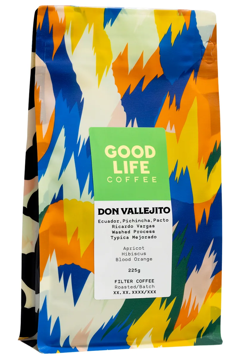 don vallejito, ecuador - suodatinkahvi, ecuador coffee from good life coffee roasters