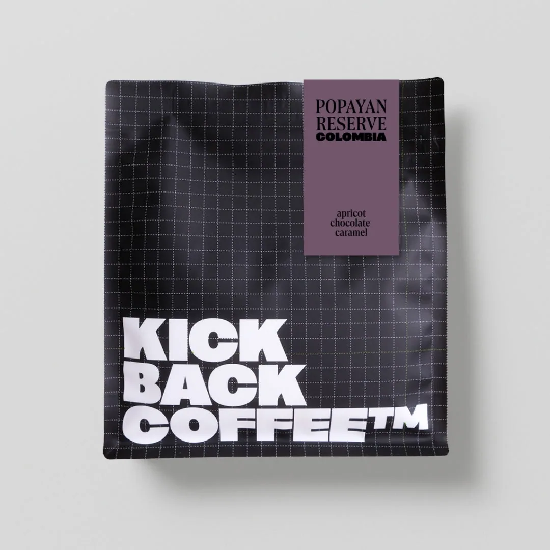 popayan reserve - colombia, colombia coffee from kickback coffee