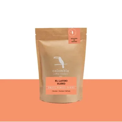 el latino blend, colombia coffee from colombia coffee roasters