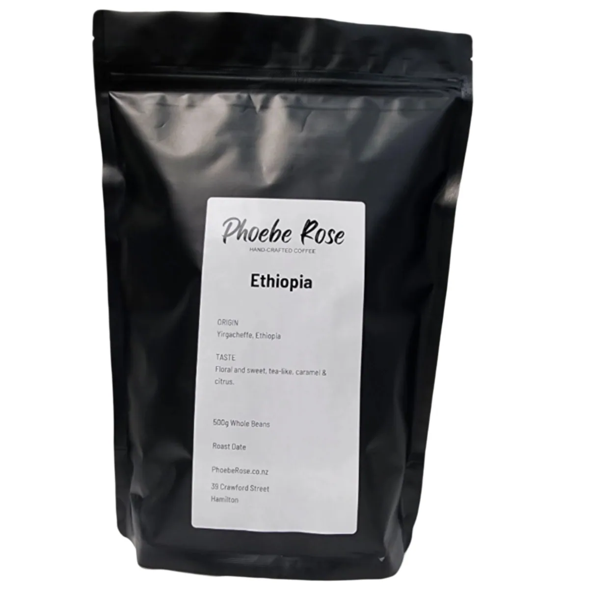 ethiopia single origin, ethiopia coffee from phoebe rose coffee roaster
