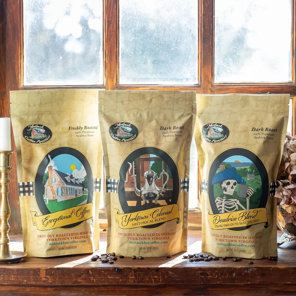 honduran dark roast, honduras coffee from mobjack bay coffee roasters and petite cafe