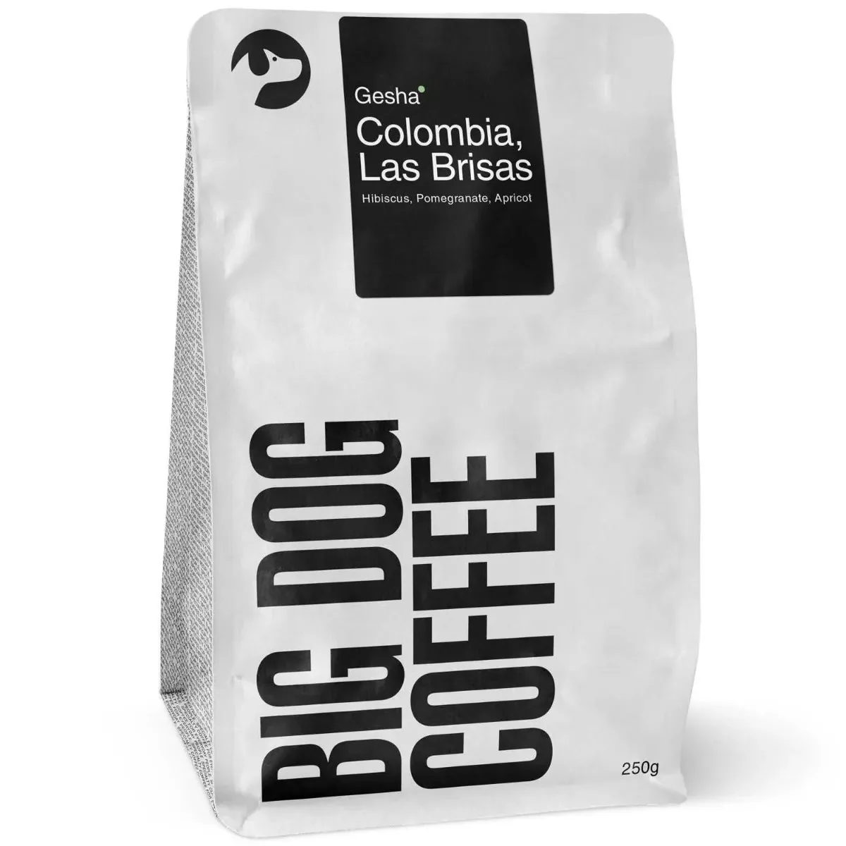 colombia - las brisas gesha, colombia coffee from big dog coffee roasters