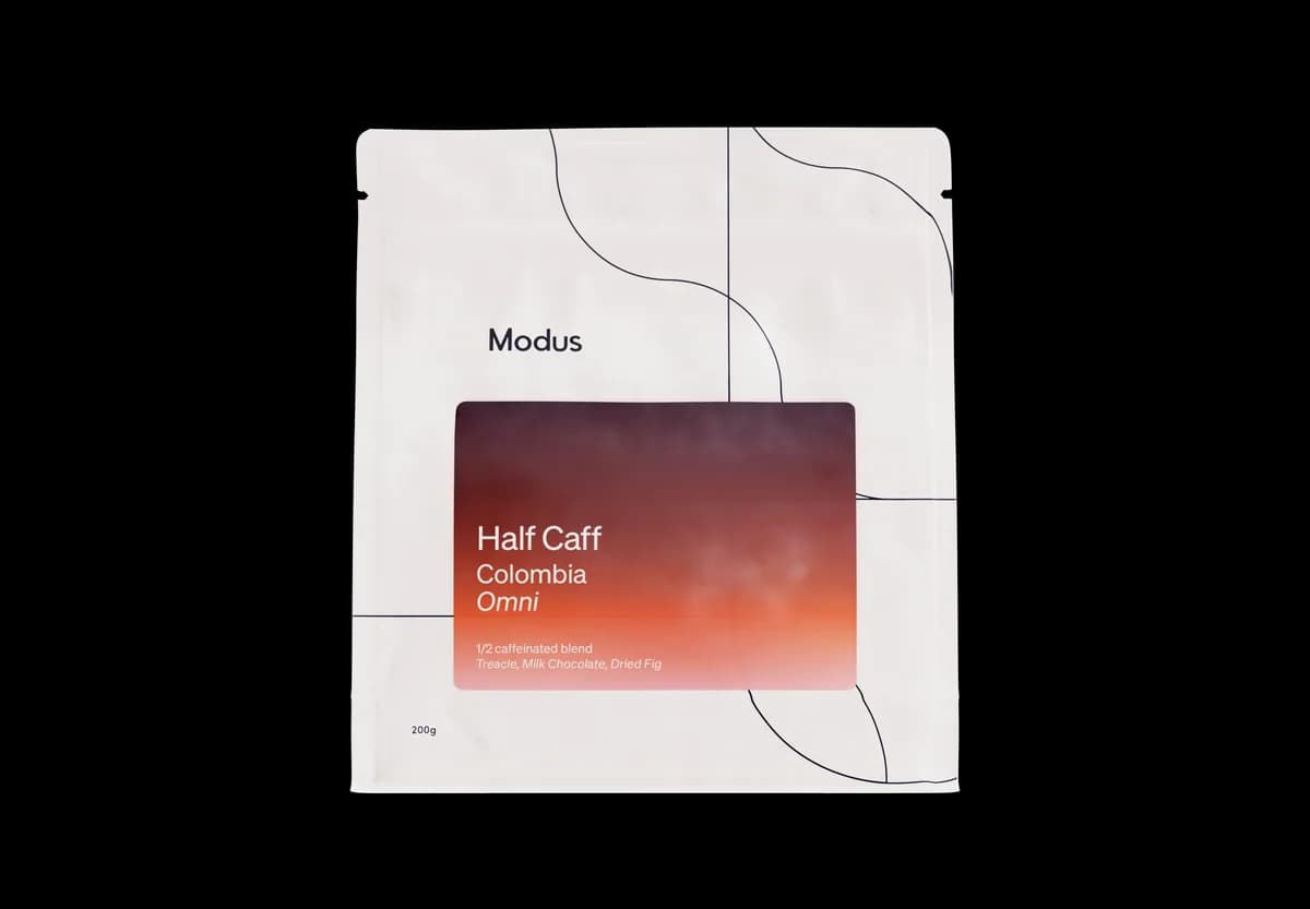 half caff | wholesale, colombia coffee from modus coffee