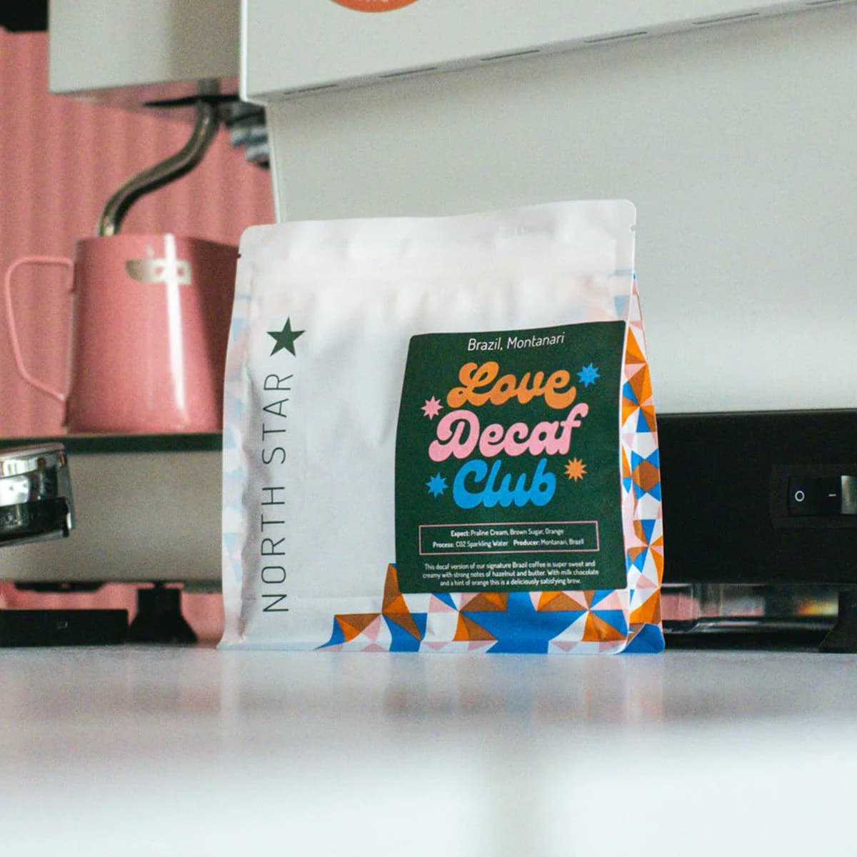 love decaf brazil montanari co2, brazil coffee from north star coffee roasters