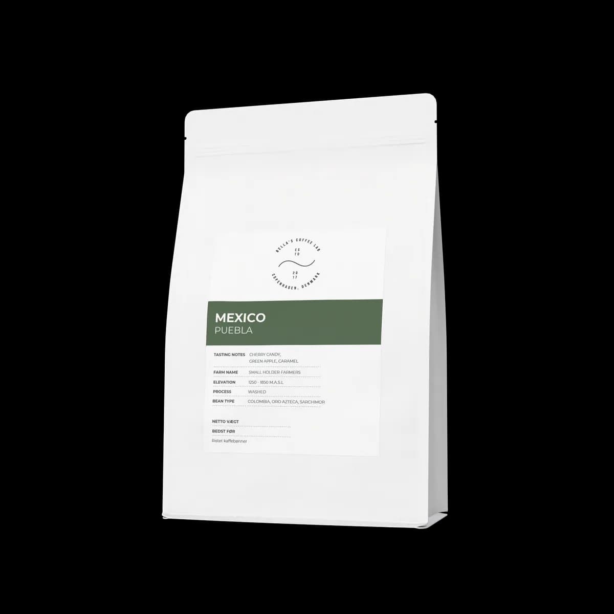mexico seleccion puebla, mexico coffee from bellas coffee lab roastery