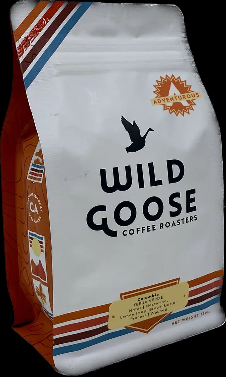colombia terra verde, colombia coffee from wild goose coffee roasters