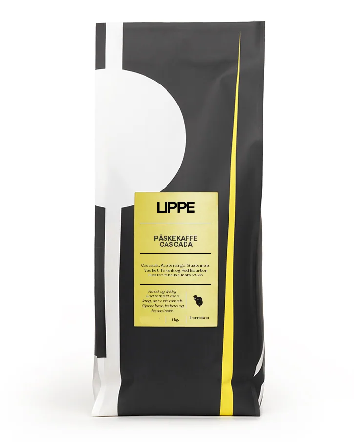 påskekaffe la cascada, 1kg, guatemala coffee from lippe coffee roastery