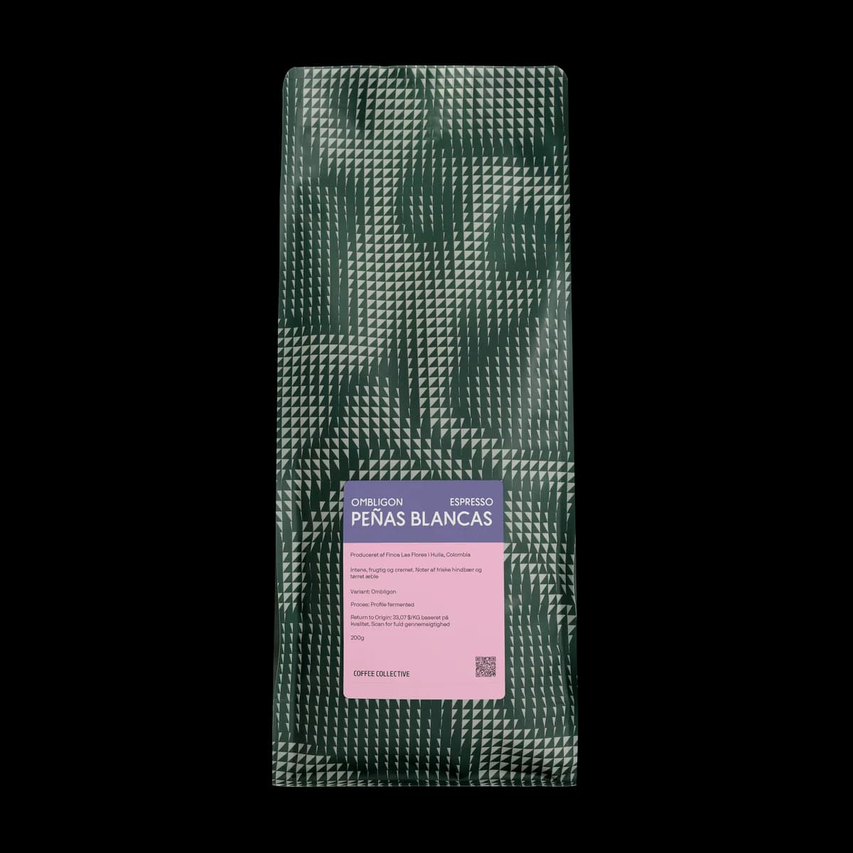 peñas blancas ombligon espresso, 1kg, colombia coffee from the coffee collective