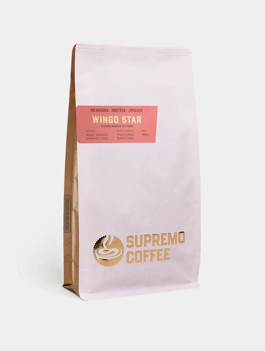 wingo star, nicaragua coffee from supremo