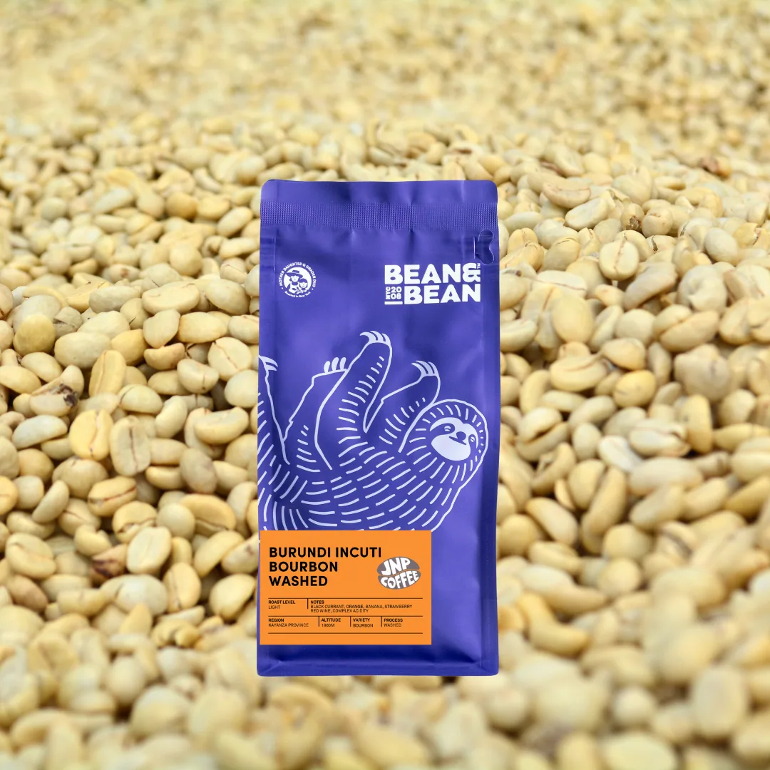 burundi incuti bourbon washed, burundi coffee from bean & bean queens — roastery & cafe