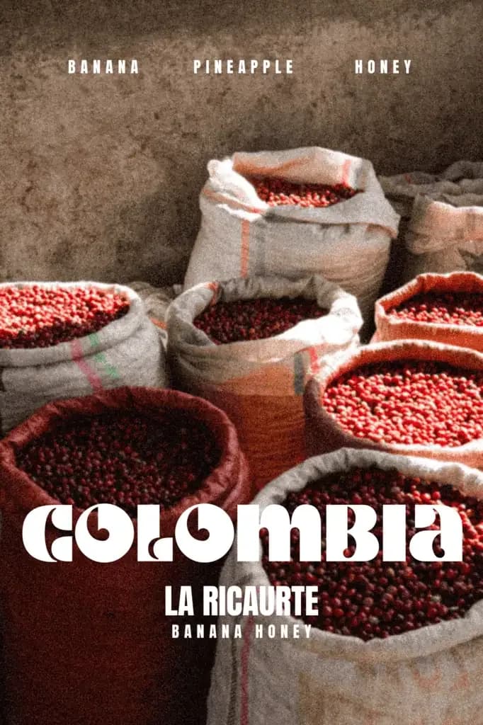 colombia – la ricaurte banana, colombia coffee from marshall street coffee